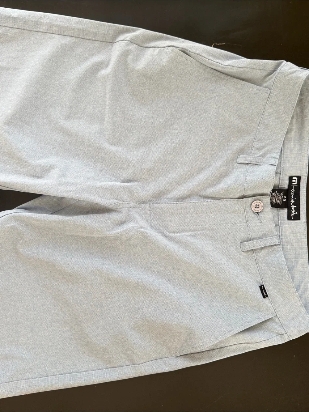 Travis Mathew Men’s Light Gray Casual Golf Shorts